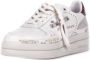Premiata Witte Leren Sneakers Logo Zijkant Achterkant White Dames - Thumbnail 17