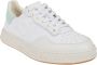 Premiata Witte leren sneakers met lila accenten Green Dames - Thumbnail 2