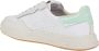 Premiata Witte leren sneakers met lila accenten Green Dames - Thumbnail 3