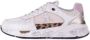 Premiata Suède en stoffen sneakers Multicolor Dames - Thumbnail 8