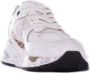 Premiata Suède en stoffen sneakers Multicolor Dames - Thumbnail 11