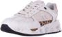 Premiata Leren en Technische Stofsneakers White Dames - Thumbnail 16