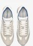 Premiata Heren Sneakers Lucyd 206E van leer en suède White Heren - Thumbnail 4