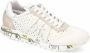 Premiata Witte Lucy Bloemenprint Sneakers White Dames - Thumbnail 2