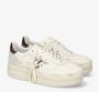 Premiata Witte Leren Sneakers Logo Zijkant Achterkant White Dames - Thumbnail 28