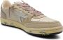 Premiata Witte platte schoenen met leer en suède - Thumbnail 2