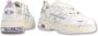 Premiata Witte sneaker met contrasterende details Multicolor Dames - Thumbnail 3