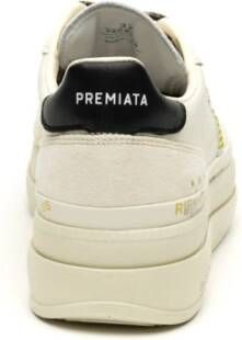 Premiata Witte Sneakers Calzature Beige Dames