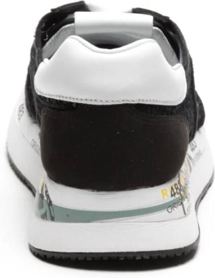 Premiata Witte Sneakers Calzature Black Dames