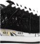 Premiata Witte Sneakers Calzature Black Dames - Thumbnail 4