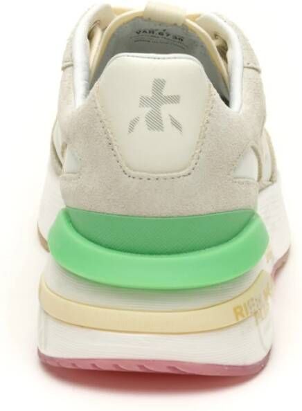 Premiata Witte Sneakers Calzature Multicolor Dames
