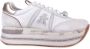 Premiata Beth 7037 Deportiva Plataforma Sneakers White Dames - Thumbnail 29