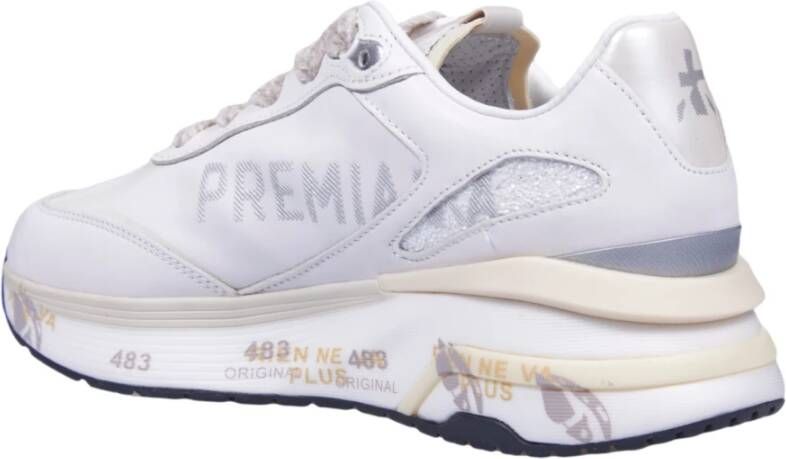 Premiata Witte Sneakers Moerund Model White Dames