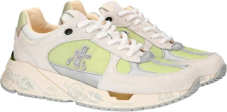 Premiata Witte Sneakers Multicolor Dames