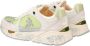 Premiata Witte Mased Lage Sneakers Beige Dames - Thumbnail 5