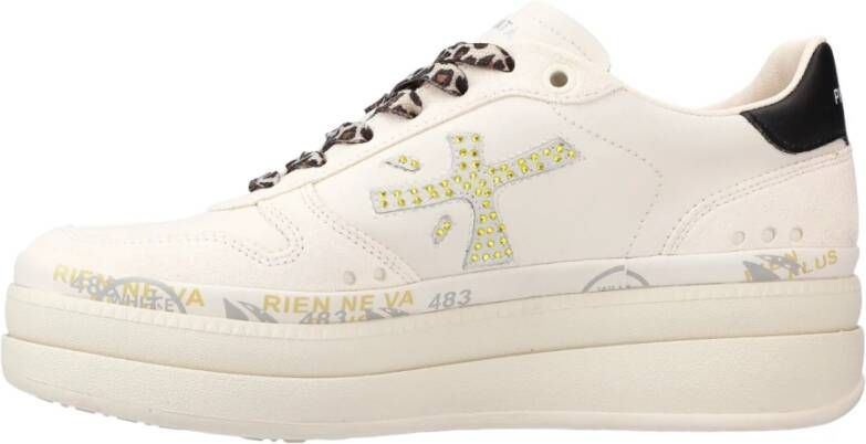 Premiata Witte Sneakers Multicolor Dames