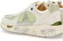 Premiata Witte Mased Lage Sneakers Beige Dames - Thumbnail 12