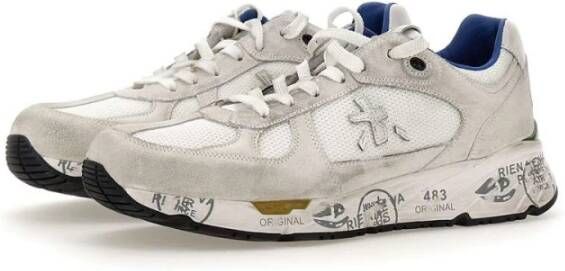 Premiata Witte Sneakers Multicolor Heren