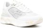 Premiata Witte Sneakers Ronde Neus Logo Patch White Dames - Thumbnail 4
