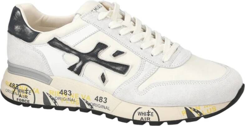 Premiata Stijlvolle Witte Sneakers White Heren