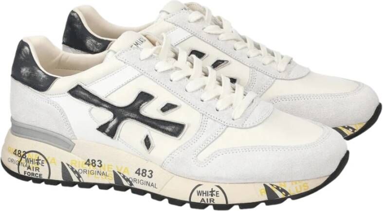 Premiata Stijlvolle Witte Sneakers White Heren