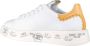 Premiata Witte leren sneakers met logozool White Dames - Thumbnail 12
