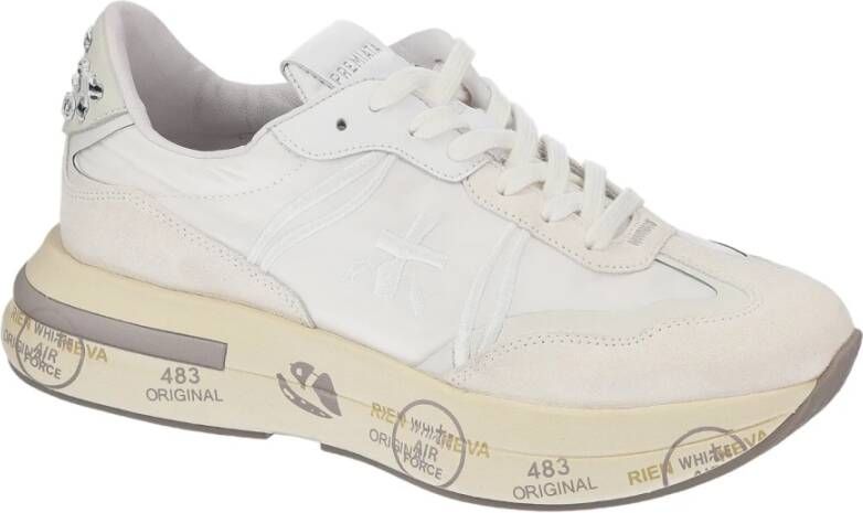 Premiata Witte Sneakers White Dames