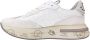 Premiata Witte Damessneakers Multicolor Dames - Thumbnail 14