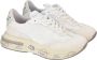 Premiata Sneakers in retrostijl met innovatieve structuur White Dames - Thumbnail 4