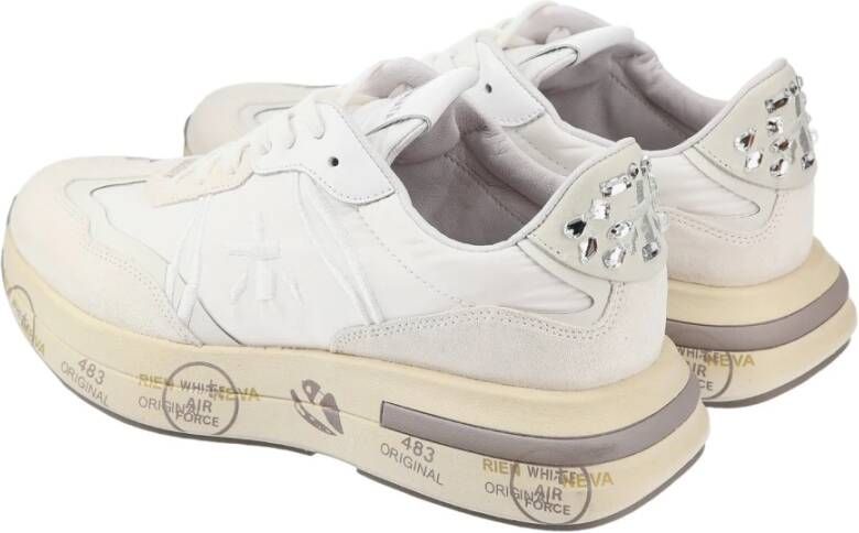 Premiata Witte Sneakers White Dames