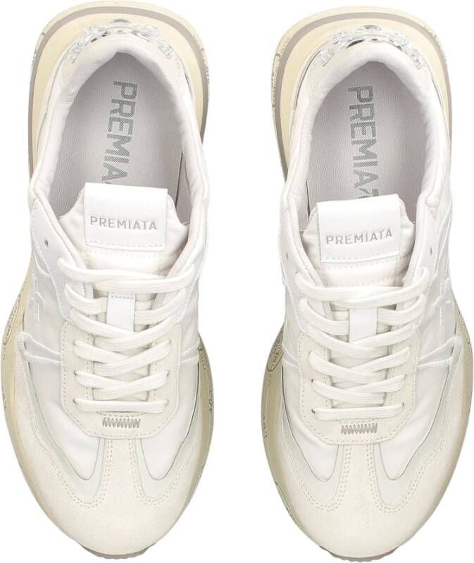 Premiata Witte Sneakers White Dames