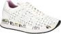 Premiata Geperforeerde Leren Sneakers White Dames - Thumbnail 22