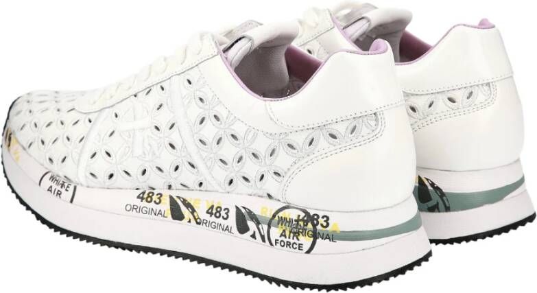 Premiata Witte Sneakers White Dames