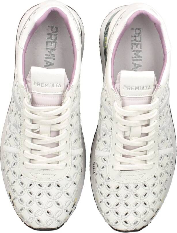 Premiata Witte Sneakers White Dames