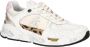 Premiata Leren en Technische Stofsneakers White Dames - Thumbnail 8