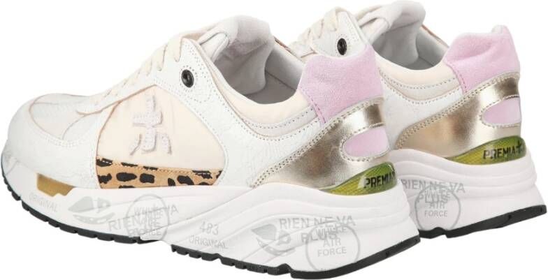 Premiata Witte Sneakers White Dames