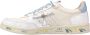 Premiata Witte Sneakers Paneelontwerp Gekreukte Afwerking - Thumbnail 5
