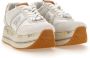 Premiata Beth 7037 Deportiva Plataforma Sneakers White Dames - Thumbnail 5