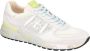 Premiata Witte Landeck Sneakers met Gele Accenten White Heren - Thumbnail 5