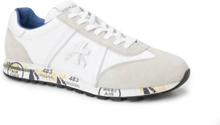Premiata Witte Sneakers White Heren