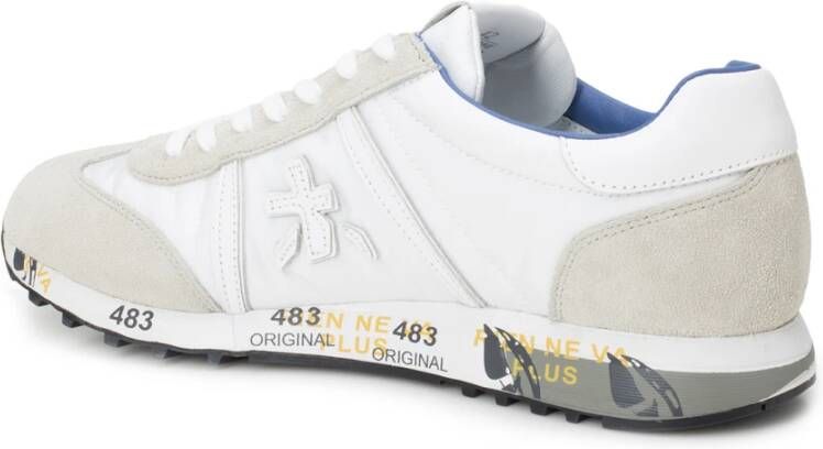 Premiata Witte Sneakers White Heren