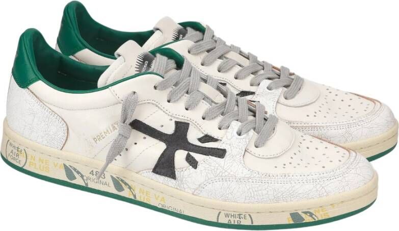 Premiata Witte Sneakers White Heren