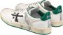 PREMIATA Lage Sneakers Heren Clay Maat: 44 Materiaal: Leer Kleur: Wit - Thumbnail 6