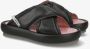 Premiata Zachte sleehak sandalen met gewatteerde nappa Black Dames - Thumbnail 2