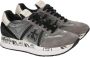Premiata Stijlvolle Zilveren Sneakers Gray Dames - Thumbnail 4