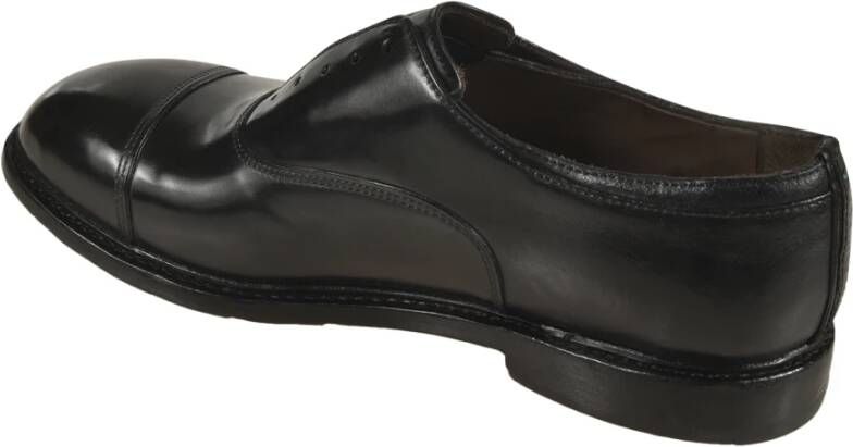 Premiata Zwarte Elegante Platte Schoenen