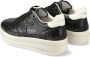 Premiata Zwarte leren sneakers hoge zool Black Dames - Thumbnail 5