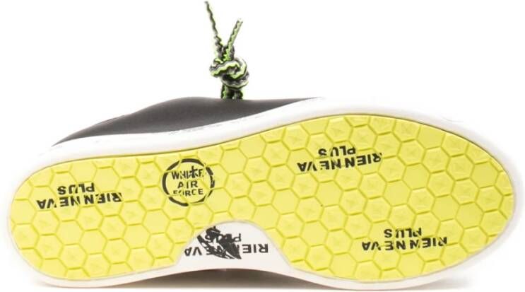 Premiata Zwarte Leren Sneakers met Logo Black Dames