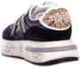 Premiata Zwarte leren sneakers met logo Black Dames - Thumbnail 3