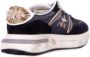 Premiata Zwarte leren sneakers met logo Black Dames - Thumbnail 4